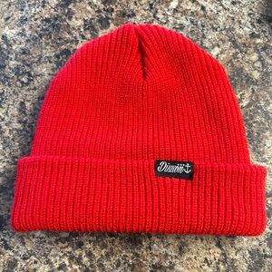Dixxon Vibrant Red Knit Beanie